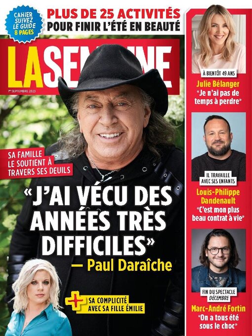 Title details for La Semaine by TVA Publications Inc. - Available